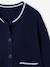 Knit cardigan for girls navy blue - vertbaudet enfant 