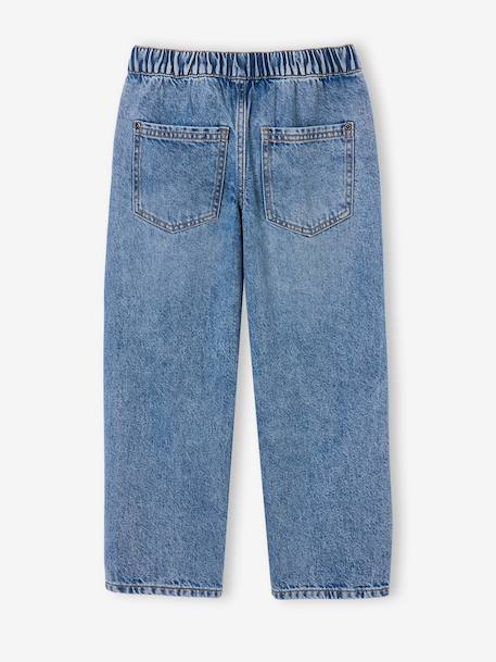 Loose-fit jeans for boys black+double stone - vertbaudet enfant 