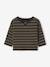 T-shirt manches longues bébé garçon kaki - vertbaudet enfant 