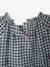 Long-sleeved blouse for baby girls grey blue - vertbaudet enfant 