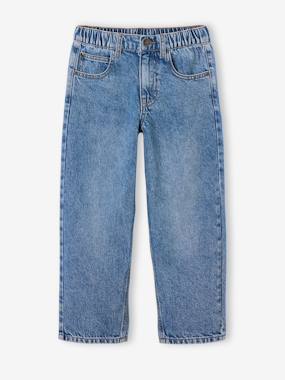 Jean loose morphologie medium - vertbaudet enfant Garçon-Jean loose morphologie medium