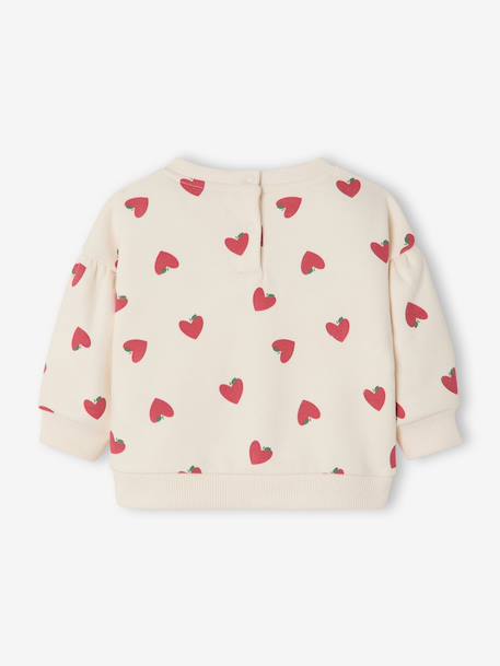 Sweatshirt for baby ecru - vertbaudet enfant 