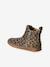 Leather Boots for Girls beige+black+bronze+brown+cocoa+golden yellow+green+navy blue+old rose - vertbaudet enfant 