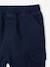 Twill Cargo Trousers for Babies navy blue+olive - vertbaudet enfant 