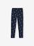 Printed Leggings for Girls almond green+aqua green+blue+ink blue+mauve+printed green+printed pink - vertbaudet enfant 