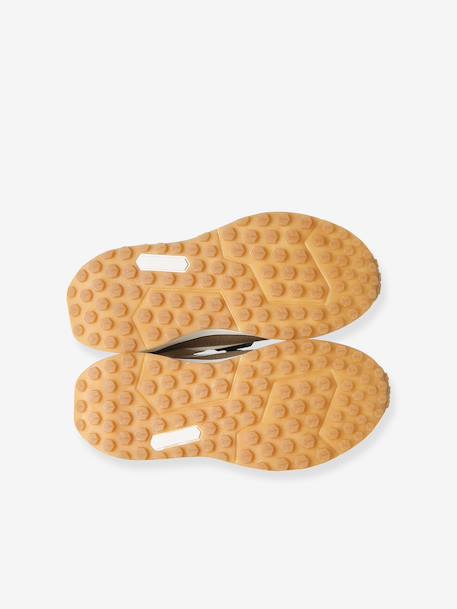 Baskets enfant garçon synthétique à scratchs bleu imprimé+kaki+lot beige+lot bleu - vertbaudet enfant 