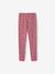Printed Leggings for Girls almond green+aqua green+blue+ink blue+mauve+printed green+printed pink - vertbaudet enfant 
