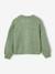 Long-sleeved knitted cardigan for girls ecru+lavender+sage green - vertbaudet enfant 