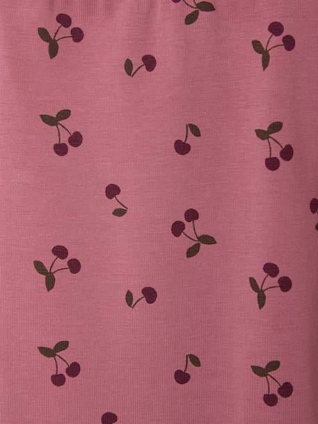 Printed Leggings for Girls almond green+aqua green+blue+ink blue+mauve+printed green+printed pink - vertbaudet enfant 