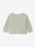 Wrap-Over Cardigan in Wool & Cotton for Babies cappuccino+marl beige+pale pink+sage green+white - vertbaudet enfant 