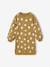 Short sweatshirt dress for girls ecru+olive - vertbaudet enfant 