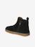 Leather Boots for Girls beige+black+bronze+brown+cocoa+golden yellow+green+navy blue+old rose - vertbaudet enfant 
