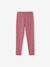 Printed Leggings for Girls almond green+aqua green+blue+ink blue+mauve+printed green+printed pink - vertbaudet enfant 