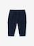 Twill Cargo Trousers for Babies navy blue+olive - vertbaudet enfant 