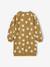 Short sweatshirt dress for girls ecru+olive - vertbaudet enfant 