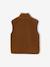 Gilet sans manches garçon caramel+écru - vertbaudet enfant 