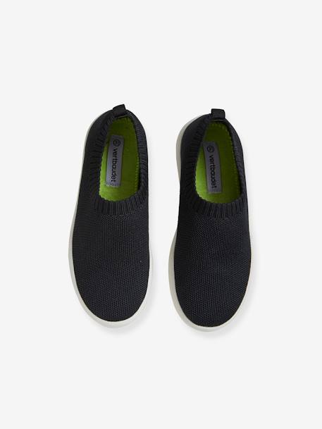 Slip-on, Eco-responsible Tennis Shoes, for Girls Black - vertbaudet enfant 