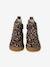 Leather Zipped & Elasticated Chelsea Boots for Babies dark brown+golden yellow+navy blue+old rose - vertbaudet enfant 