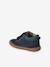 Pair of Soft Leather Boots for Babies, Designed for First Steps beige+blue+brown+chocolate+electric blue+green+ocean blue+ochre+sage green+set beige+set brown+set green - vertbaudet enfant 