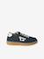Pair of boys leather trainers navy blue - vertbaudet enfant 