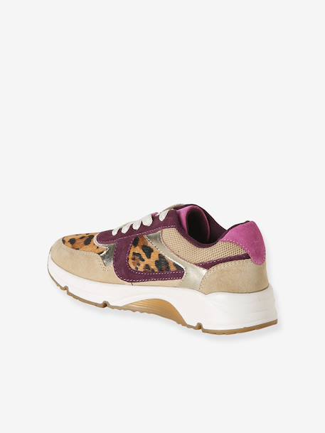 Pair of girls trainers beige - vertbaudet enfant 