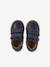 Hook&Loop Leather Trainers for Babies ecru+navy blue+set white - vertbaudet enfant 