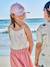Girls' dress with thin straps navy blue+old rose - vertbaudet enfant 