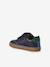 Hook&Loop Leather Trainers for Babies ecru+navy blue+set white - vertbaudet enfant 