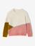Long-sleeved knitwear jumper for girls olive+rosy - vertbaudet enfant 