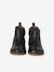 Pair of baby first steps boots black+golden yellow - vertbaudet enfant 