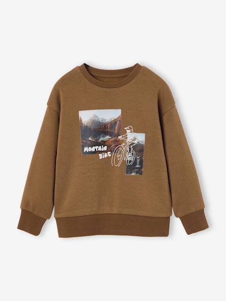 Crewneck sweatshirt for boys hazel - vertbaudet enfant 