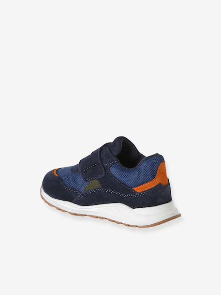 Chaussures premiers pas bébé à scratch bleu - vertbaudet enfant 