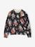 Pull fille col rond manches longues bleu ardoise - vertbaudet enfant 