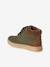 Pair of boys boots with straps khaki+navy blue - vertbaudet enfant 