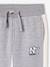 Jogging garçon bande côté bordeaux+gris chiné+rouge+vert - vertbaudet enfant 