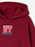 Hooded sweatshirt for boys marl red+navy blue - vertbaudet enfant 