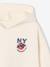 Hooded sweatshirt for boys ecru - vertbaudet enfant 