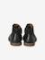 Chaussures premiers pas bébé boots cuir jaune d'or+noir - vertbaudet enfant 
