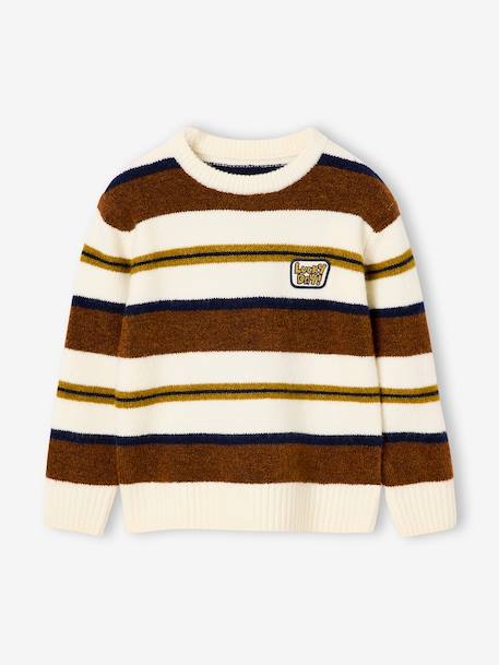 Jumper for boys hazel+navy blue - vertbaudet enfant 