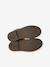 Boots fille cuir zippées marron - vertbaudet enfant 