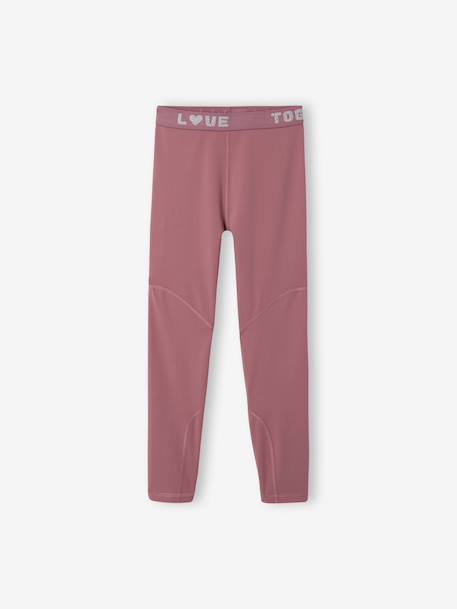 Essential Leggings for Girls anthracite+old rose+sage green - vertbaudet enfant 