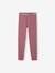 Essential Leggings for Girls anthracite+old rose+sage green - vertbaudet enfant 
