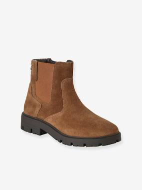 Boots fille cuir zippées - vertbaudet enfant Boots fille cuir zippées - vertbaudet enfant
