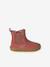 Leather Zipped & Elasticated Chelsea Boots for Babies dark brown+golden yellow+navy blue+old rose - vertbaudet enfant 