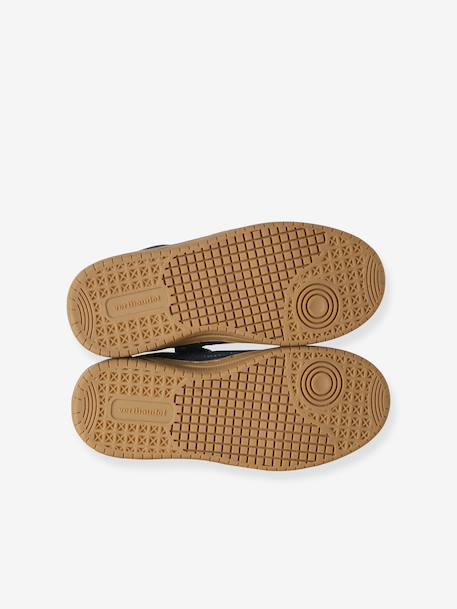 Baskets garçon cuir lacets marine - vertbaudet enfant 