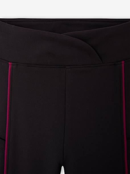 Sports leggings for girls anthracite - vertbaudet enfant 
