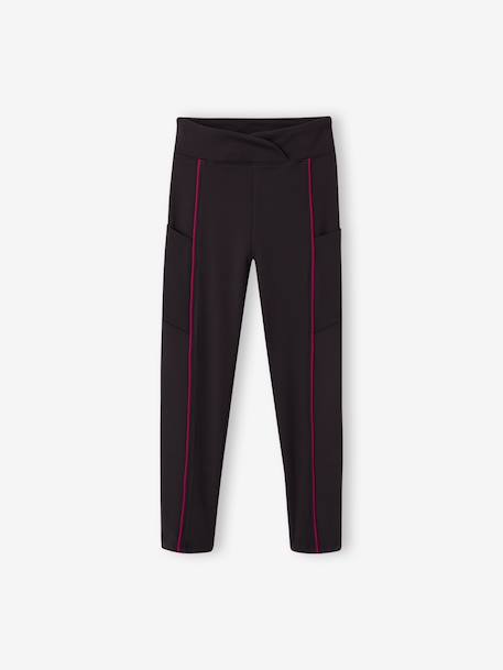 Legging sport fille anthracite - vertbaudet enfant 