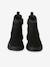 Boots fille cuir zippées noir - vertbaudet enfant 