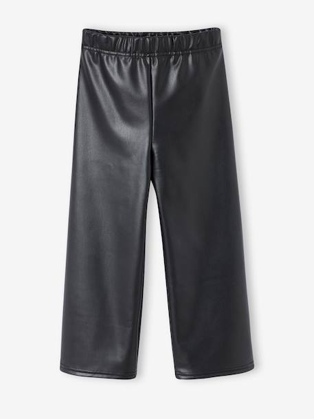 Legging fille slim long noir - vertbaudet enfant 