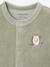 Pack of 2 baby sleepsuits with front opening cappuccino+pale pink+sage green - vertbaudet enfant 